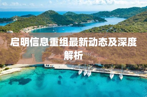 启明信息重组最新动态及深度解析