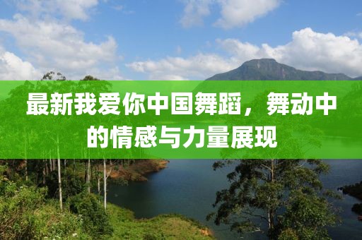 最新我爱你中国舞蹈，舞动中的情感与力量展现