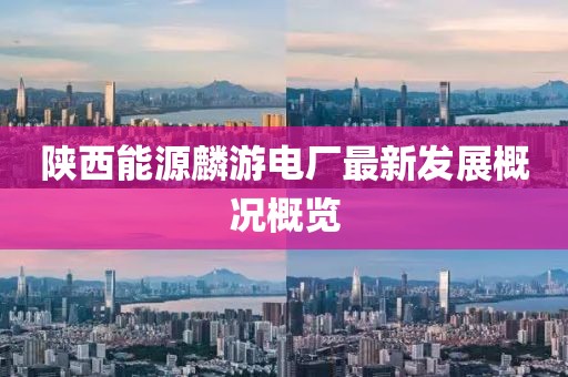 陕西能源麟游电厂最新发展概况概览