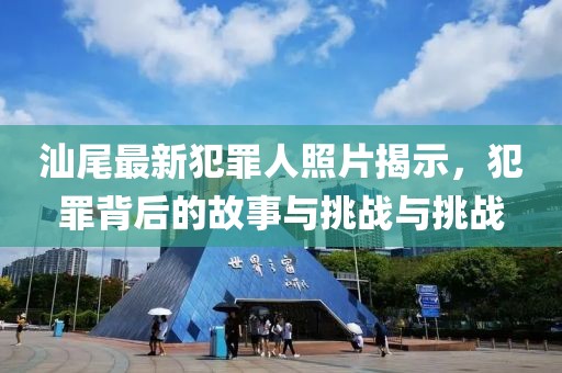 汕尾最新犯罪人照片揭示，犯罪背后的故事与挑战与挑战