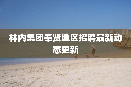 林内集团奉贤地区招聘最新动态更新
