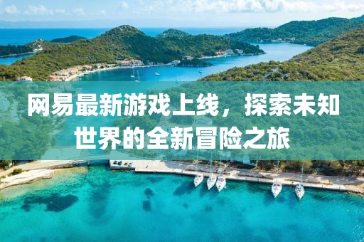 网易最新游戏上线，探索未知世界的全新冒险之旅