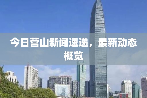 今日营山新闻速递，最新动态概览