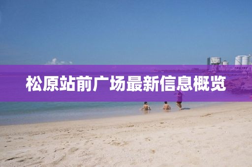 松原站前广场最新信息概览