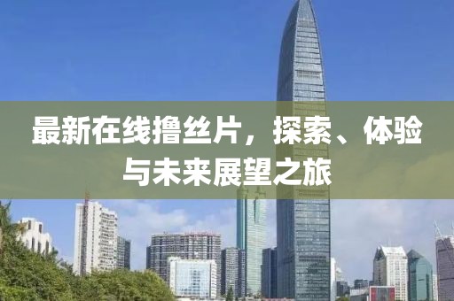 最新在线撸丝片，探索、体验与未来展望之旅