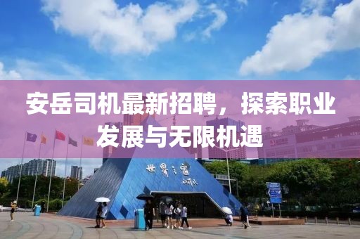 安岳司机最新招聘，探索职业发展与无限机遇