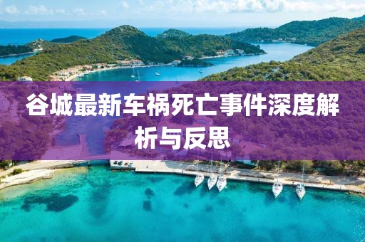 谷城最新车祸死亡事件深度解析与反思
