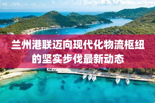 兰州港联迈向现代化物流枢纽的坚实步伐最新动态