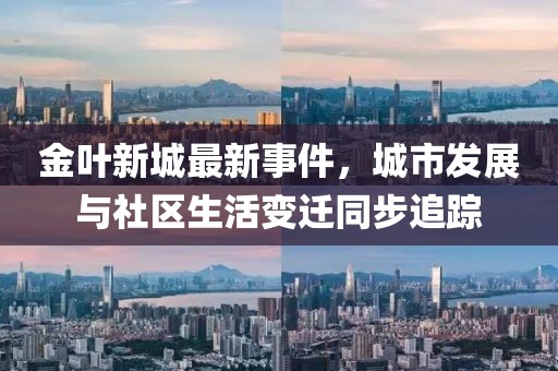 金叶新城最新事件，城市发展与社区生活变迁同步追踪