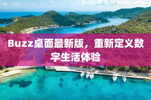 Buzz桌面最新版，重新定义数字生活体验