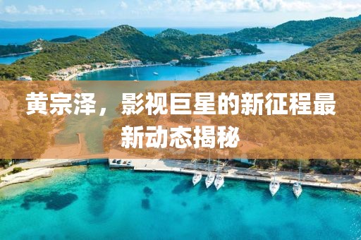 黄宗泽，影视巨星的新征程最新动态揭秘