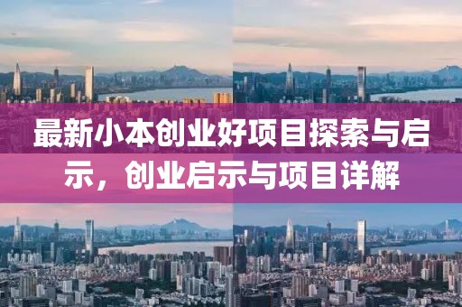 最新小本创业好项目探索与启示，创业启示与项目详解