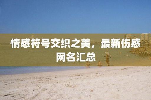 情感符号交织之美，最新伤感网名汇总