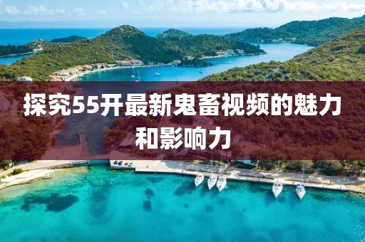 探究55开最新鬼畜视频的魅力和影响力