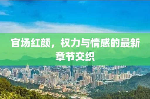 官场红颜，权力与情感的最新章节交织