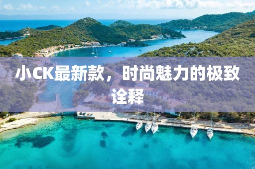小CK最新款，时尚魅力的极致诠释