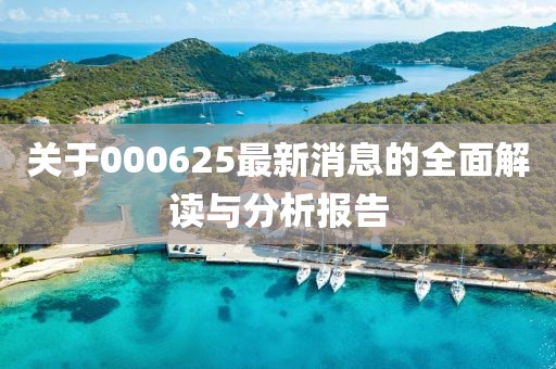 关于000625最新消息的全面解读与分析报告