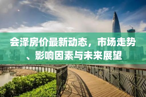 会泽房价最新动态，市场走势、影响因素与未来展望