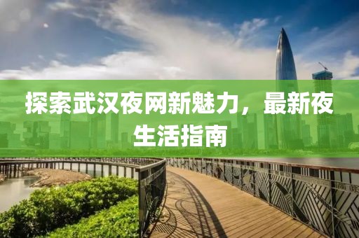 探索武汉夜网新魅力，最新夜生活指南