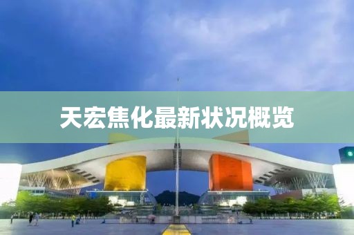 天宏焦化最新状况概览