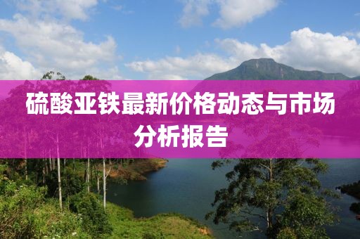 硫酸亚铁最新价格动态与市场分析报告