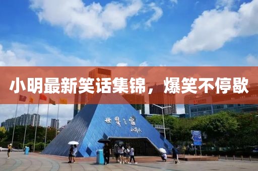 小明最新笑话集锦，爆笑不停歇