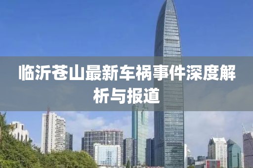 临沂苍山最新车祸事件深度解析与报道