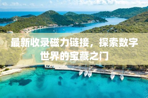最新收录磁力链接，探索数字世界的宝藏之门