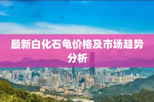 最新白化石龟价格及市场趋势分析