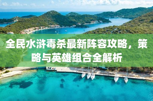 全民水浒毒杀最新阵容攻略，策略与英雄组合全解析