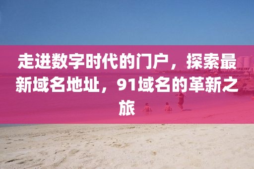 走进数字时代的门户，探索最新域名地址，91域名的革新之旅