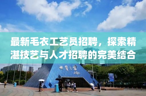 最新毛衣工艺员招聘，探索精湛技艺与人才招聘的完美结合