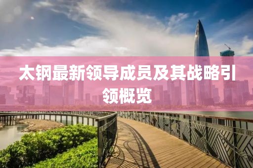 太钢最新领导成员及其战略引领概览