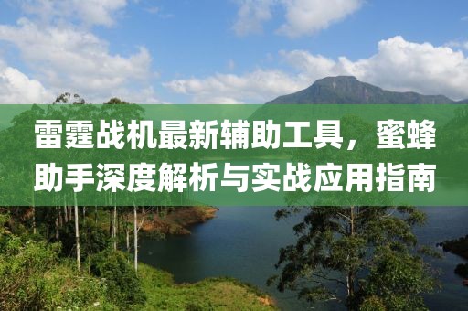 雷霆战机最新辅助工具，蜜蜂助手深度解析与实战应用指南