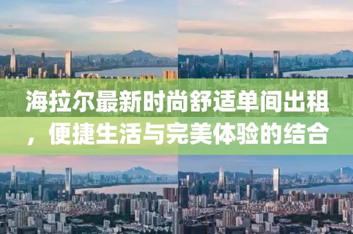 海拉尔最新时尚舒适单间出租，便捷生活与完美体验的结合
