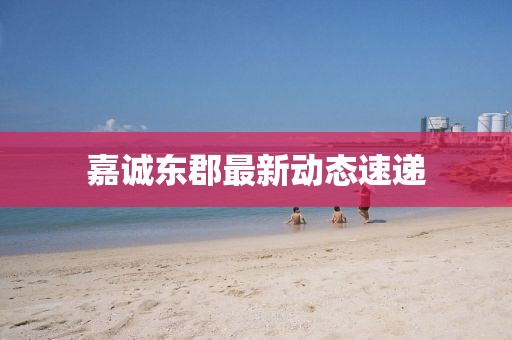 嘉诚东郡最新动态速递