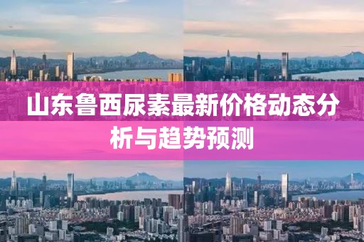 山东鲁西尿素最新价格动态分析与趋势预测