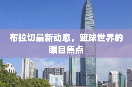 布拉切最新动态，篮球世界的瞩目焦点