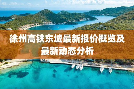 徐州高铁东城最新报价概览及最新动态分析
