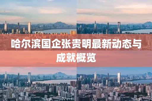 哈尔滨国企张贵明最新动态与成就概览