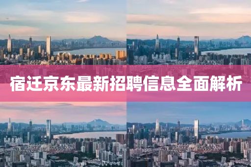 宿迁京东最新招聘信息全面解析