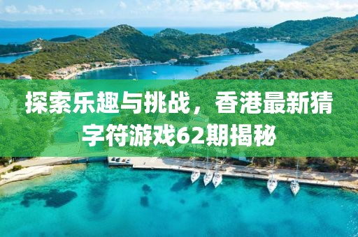 探索乐趣与挑战，香港最新猜字符游戏62期揭秘