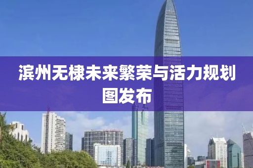 滨州无棣未来繁荣与活力规划图发布