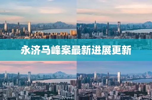 永济马峰案最新进展更新