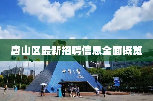 唐山区最新招聘信息全面概览