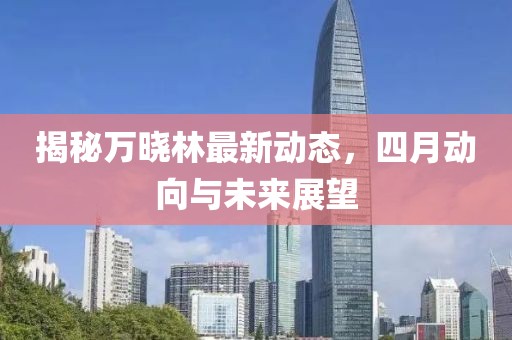揭秘万晓林最新动态，四月动向与未来展望