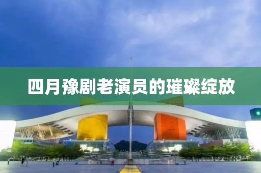 四月豫剧老演员的璀璨绽放