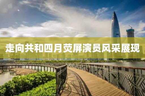 走向共和四月荧屏演员风采展现
