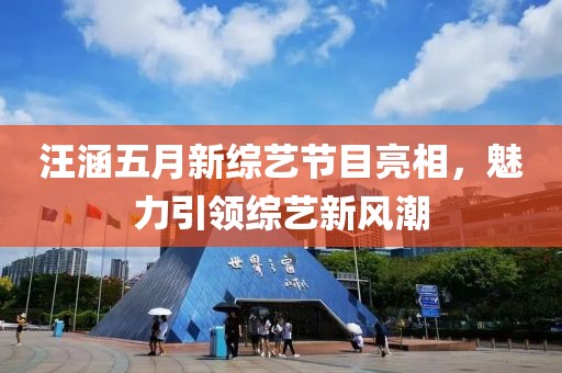 汪涵五月新综艺节目亮相，魅力引领综艺新风潮