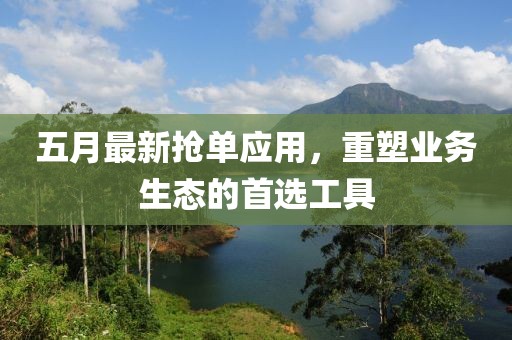 五月最新抢单应用，重塑业务生态的首选工具